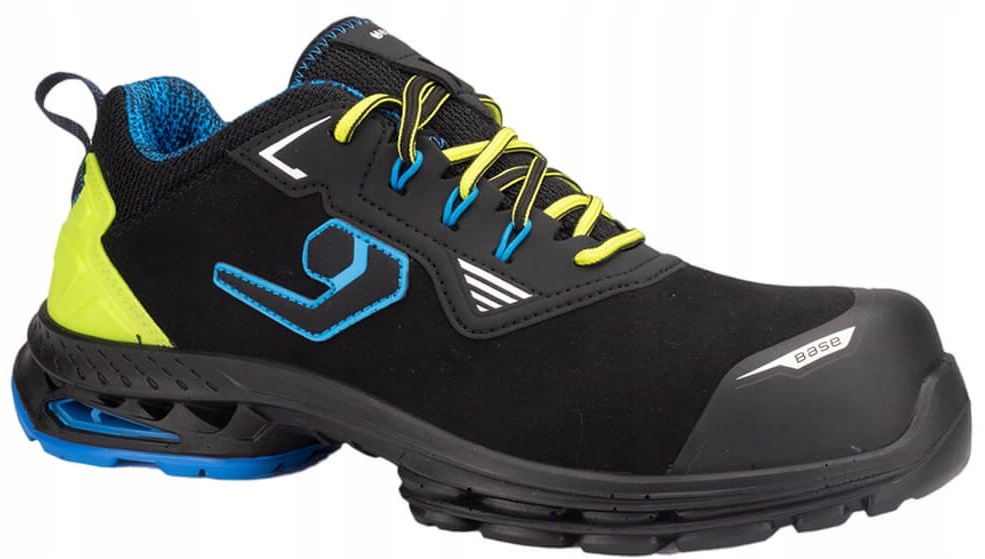 Buty robocze Półbuty Elastyczne lekkie bez metalu oddychające Base S3 Esd