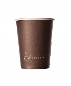 

Kubek papierowy 150ml z nadrukiem Coffee 4 You (10