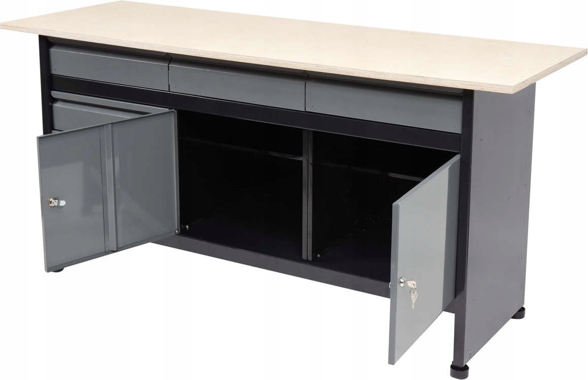 STOL WARSZTATOWY SZAFKA STOJACA METALOWA 170x60cm Brand Vorel