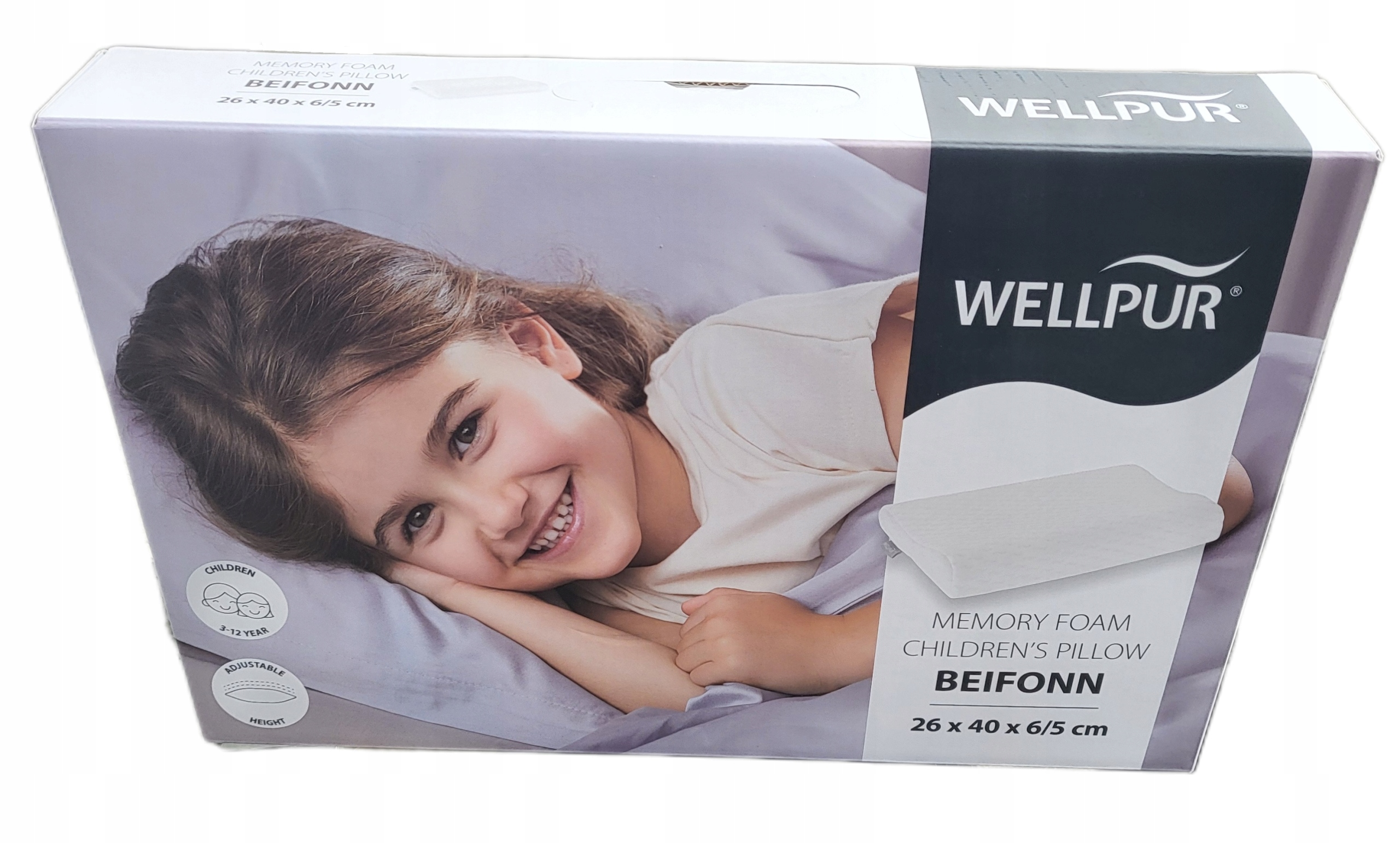 Poduszka Wellpur Beifonn Kids 26x40x6/5