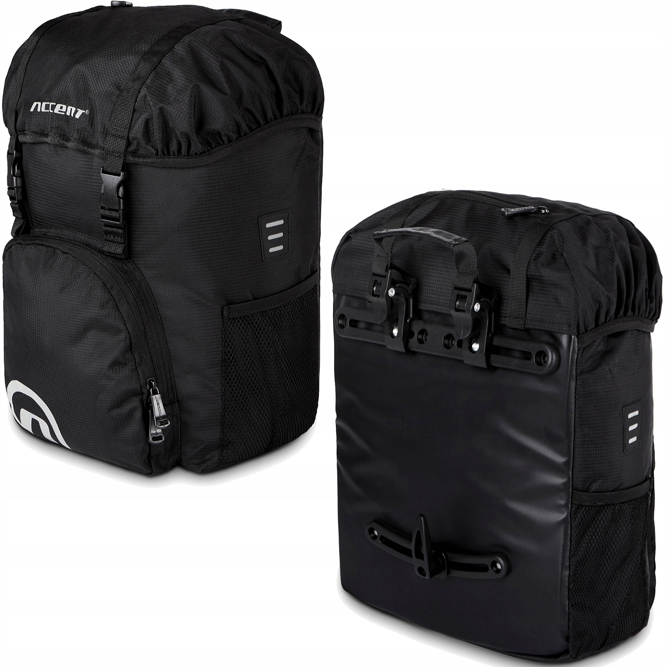 Zadní taška na nosič Accent Voyager boční 12,3 l