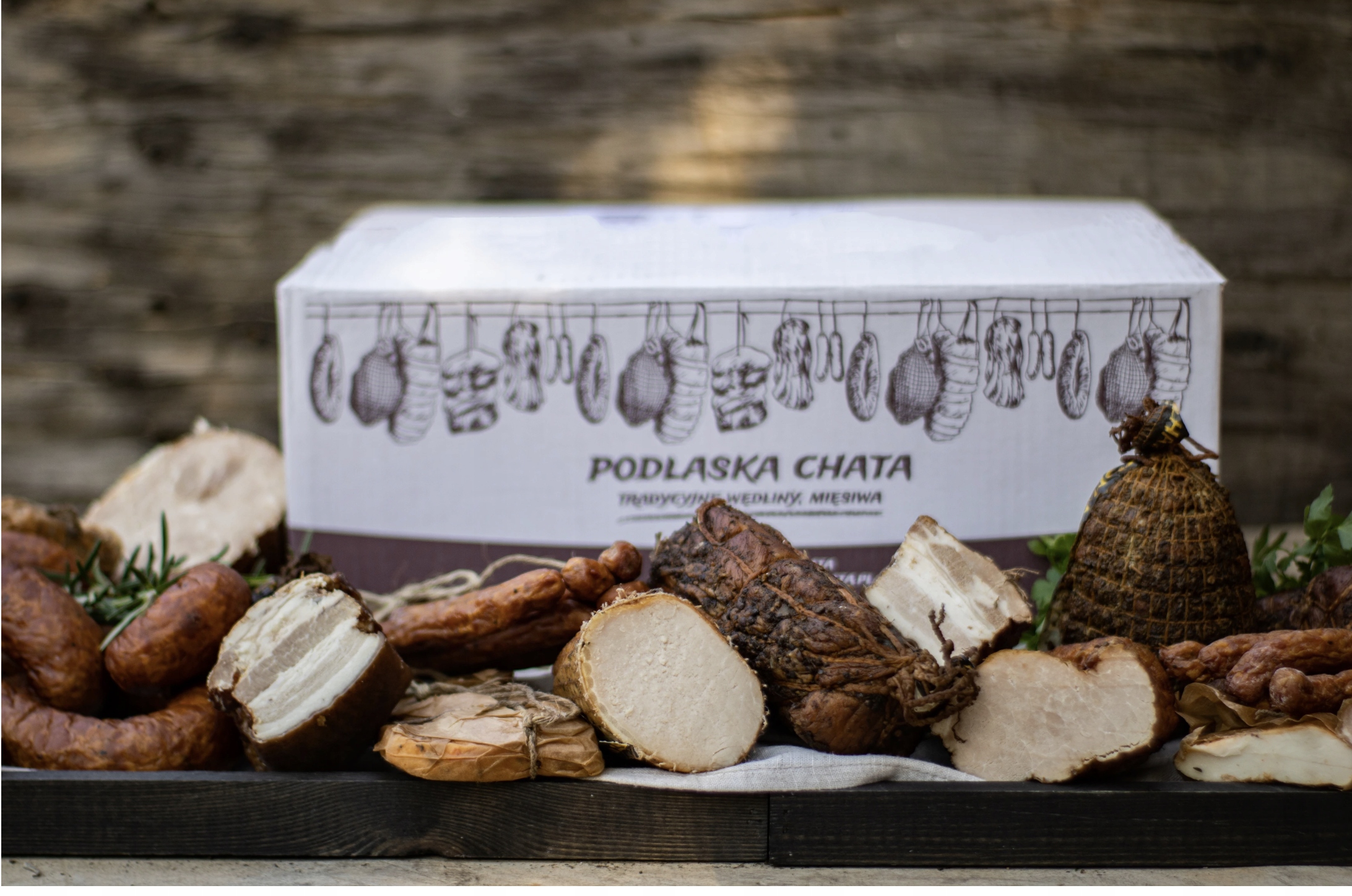 Levně Degustační Balíček Podlaska Chata 13 Produktů Šunka Slanina