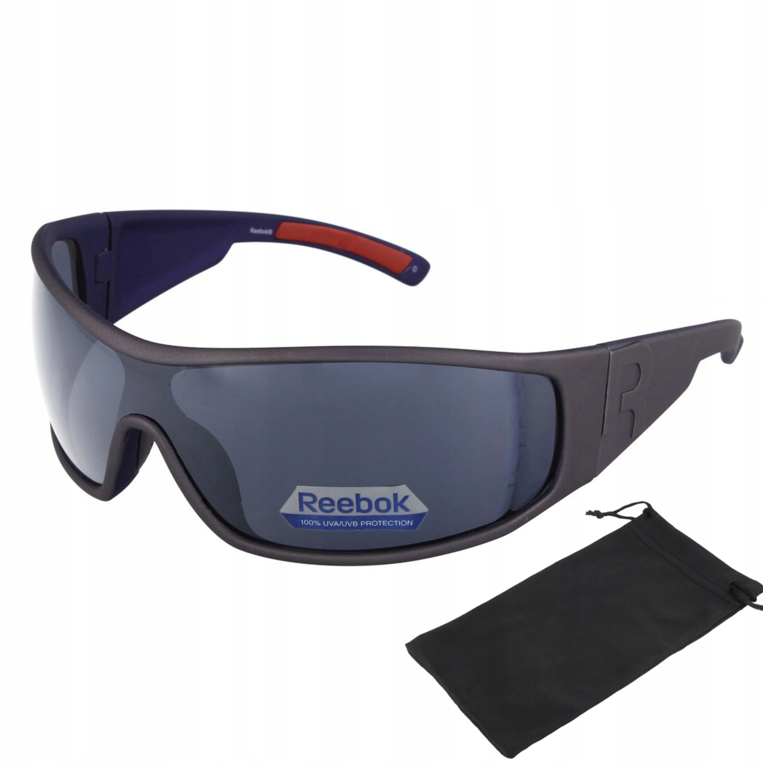 

26 Reebok Okulary Przeciwsłoneczne sportowe z etui