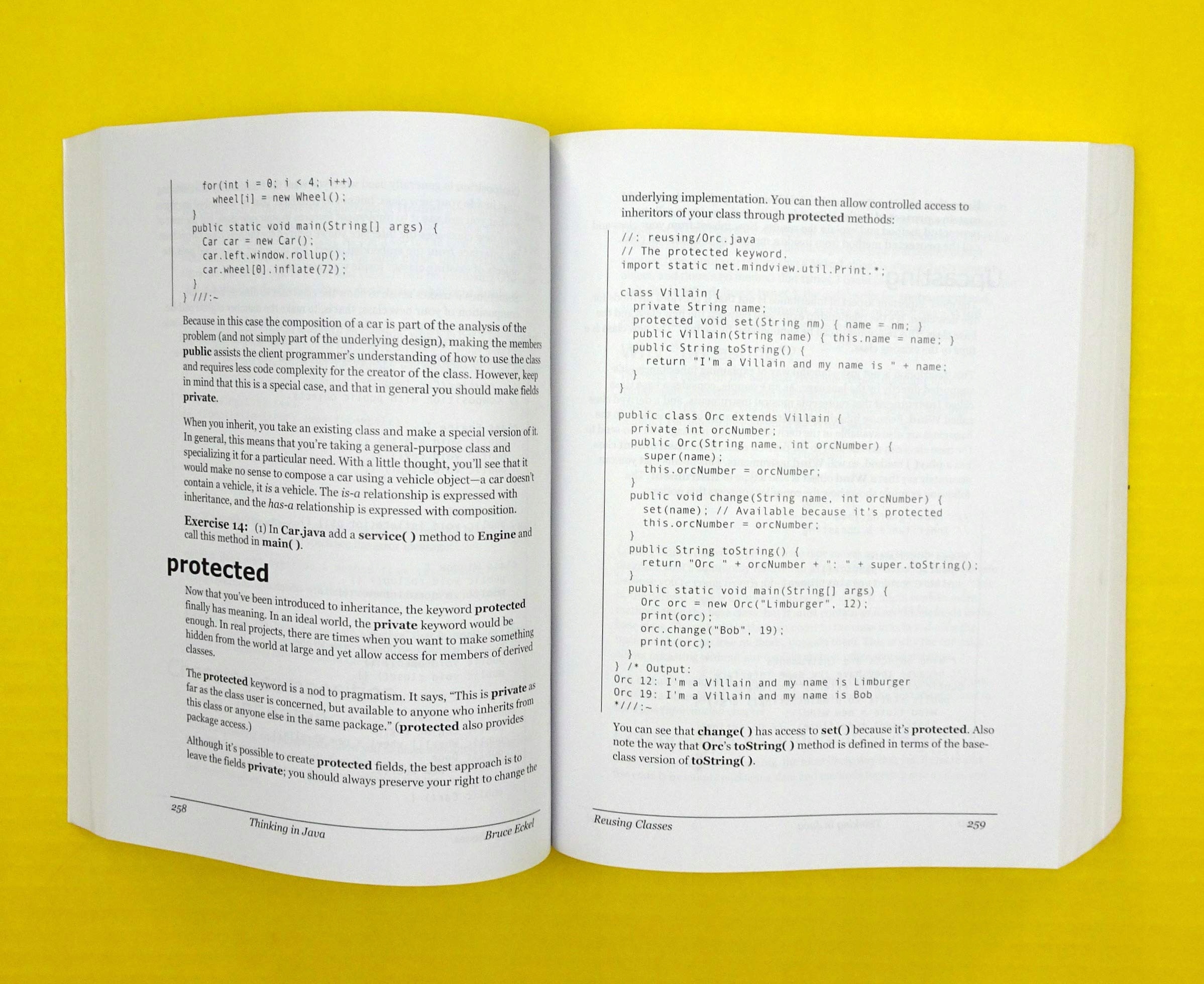 Eckel, Bruce Thinking in Java Autor Chris Stevens