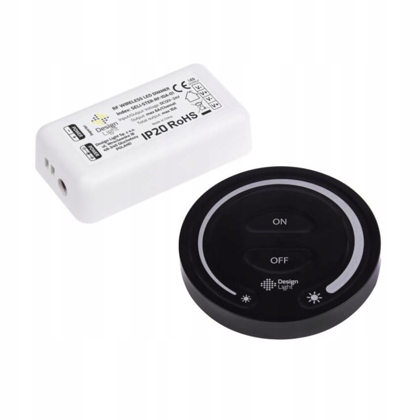 Zestaw sterowania Led Seli Rf 12-24V 10A ściemniacz dotykowy Design Light