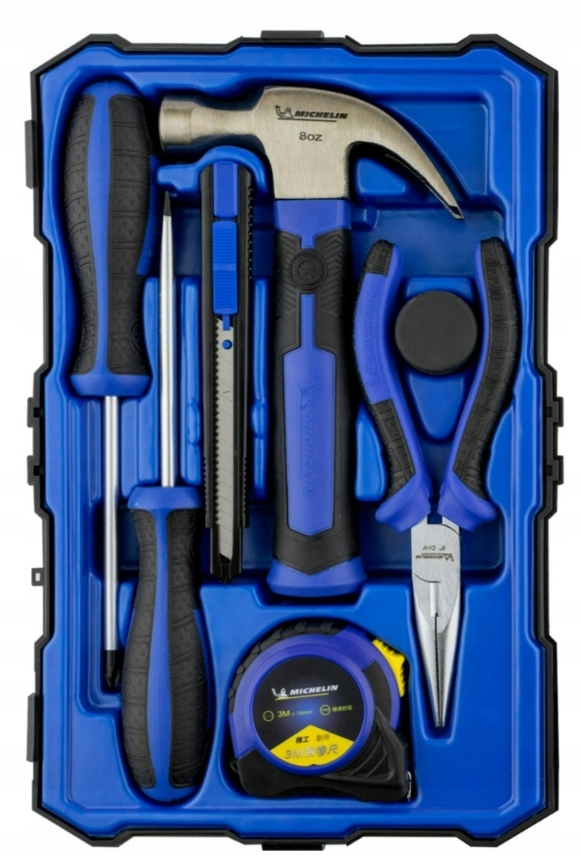 MICHELIN ZESTAW NARZĘDZI W WALIZCE 7 ELEMENTÓW