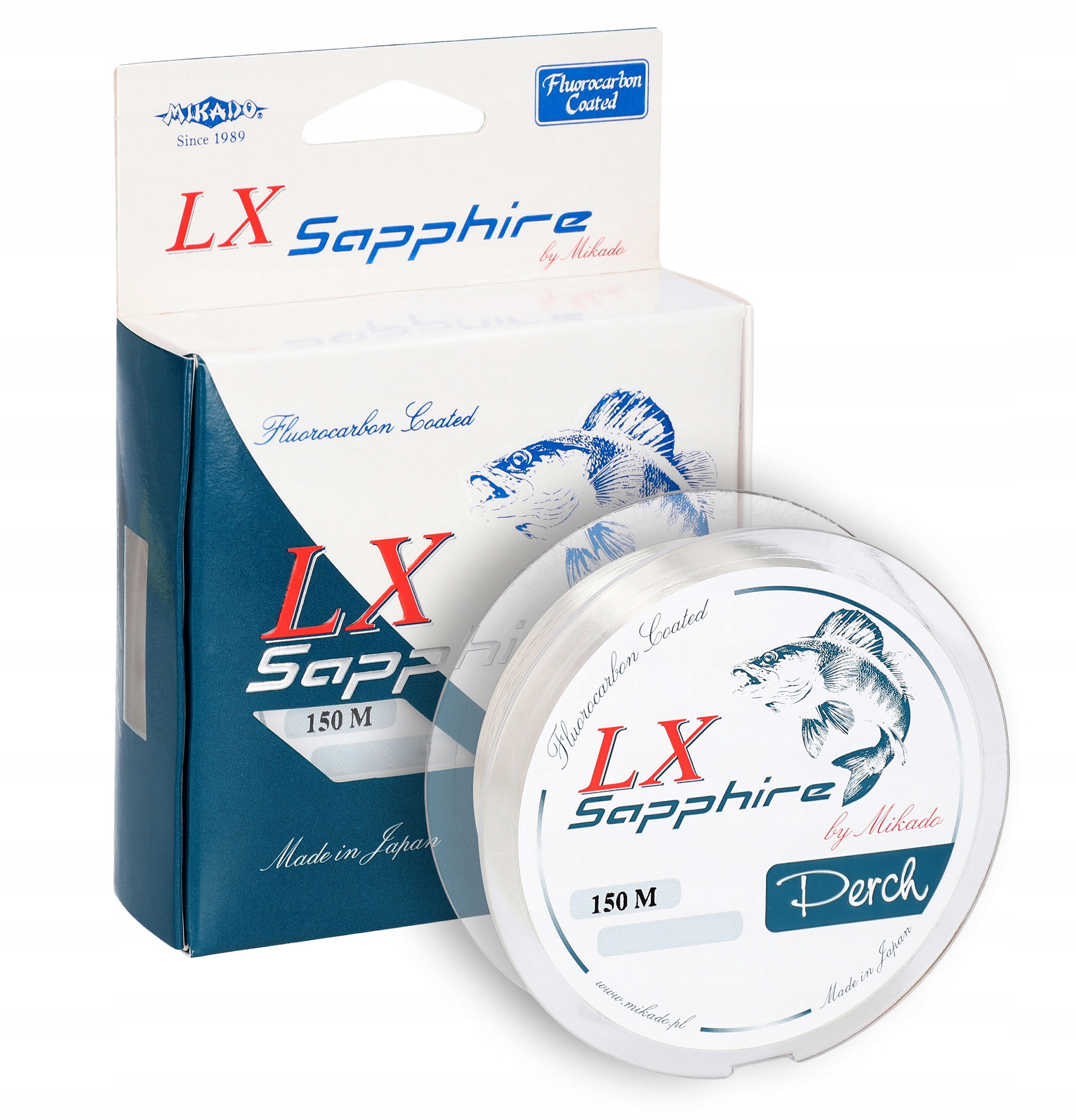 Żyłka Mikado LX Sapphire Perch 0,14mm 150m 2,95kg