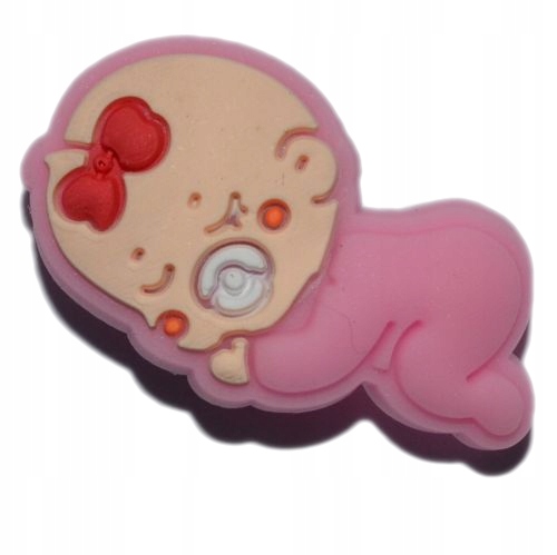 

Pozostałe - Przypinka do Crocs - baby girl - 3394