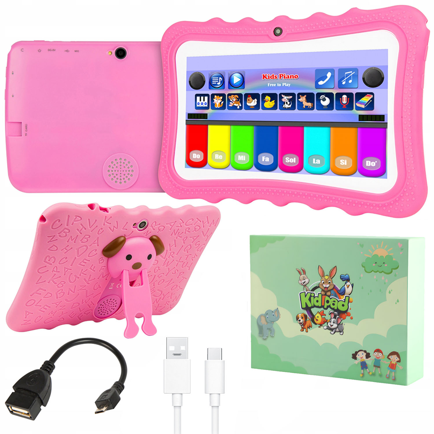 Tablet Pro Děti Vzdělávací 7" 32GB Wifi Bluetooth Podpora Češtiny