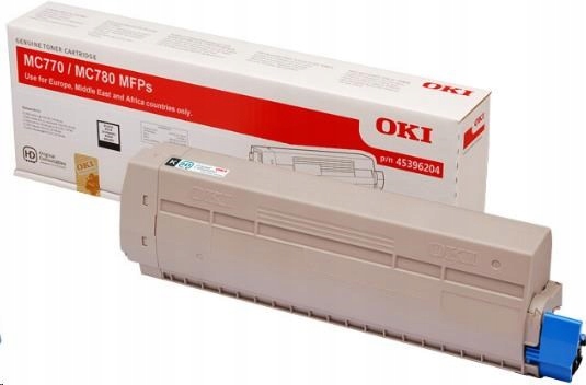 Čierny toner Oki pre MC770/780 (15 000 strán) 45396204