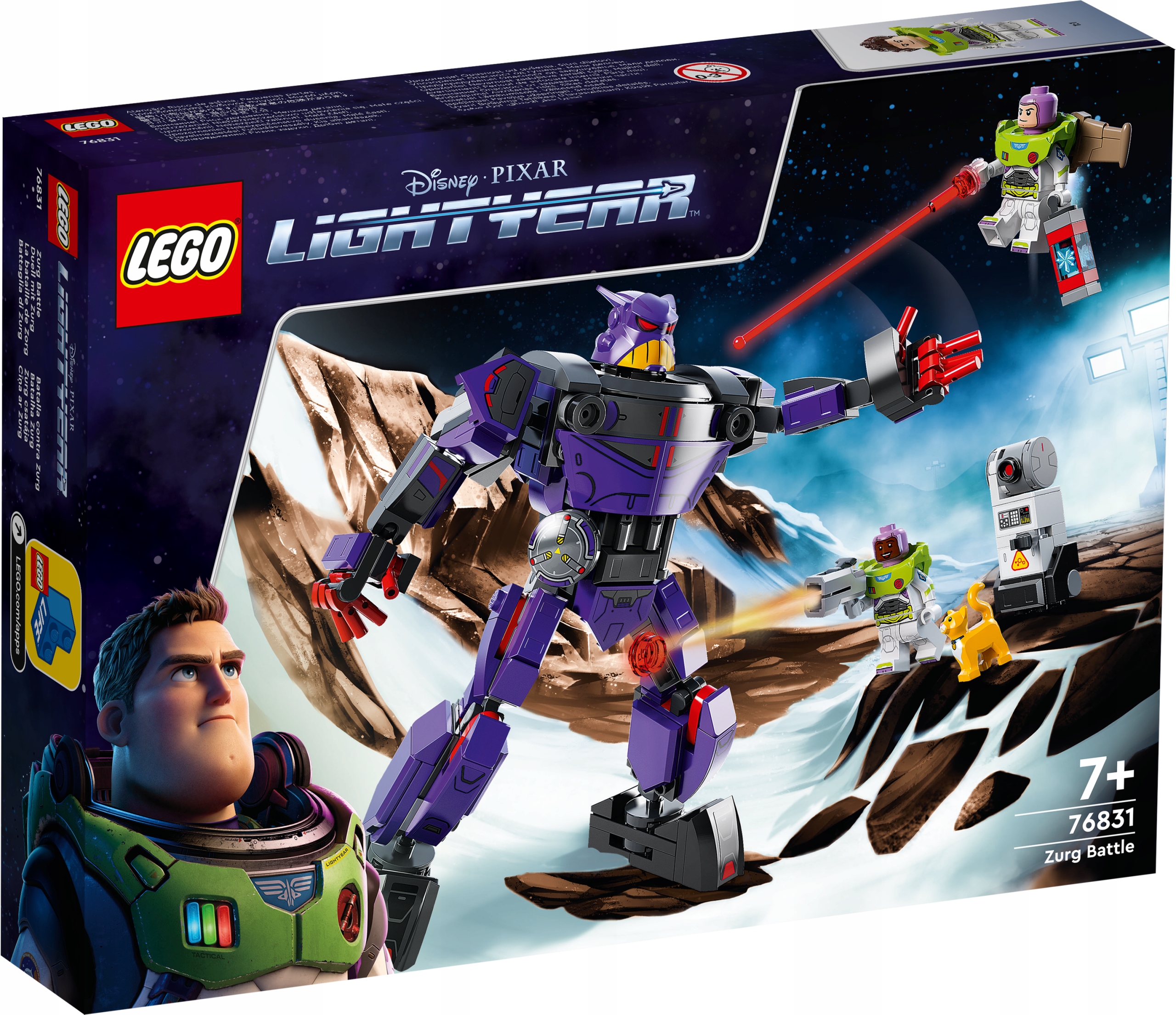 

Lego Disney 76831 Lightyear Starcie z Zurgiem