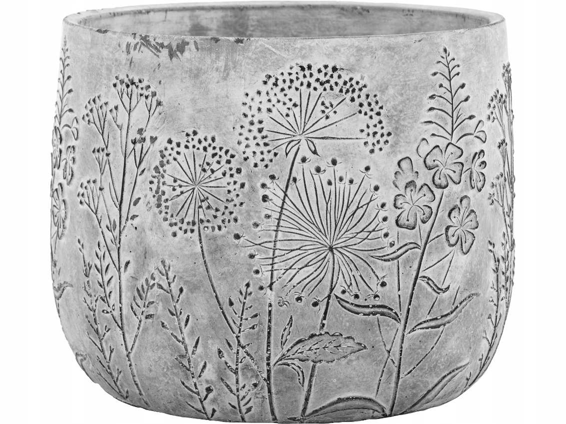 

Doniczka Donica Osłonka betonowa 17X22cm Do Ogrodu