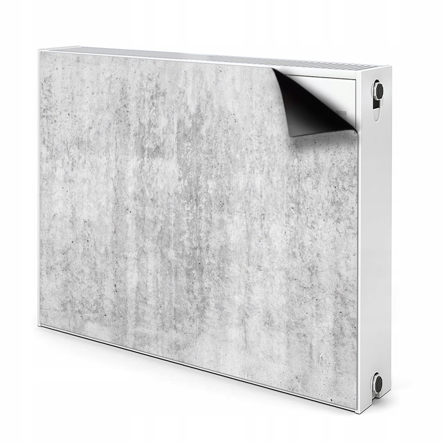 

Magnetyczna osłona na grzejnik Szary beton 80x60