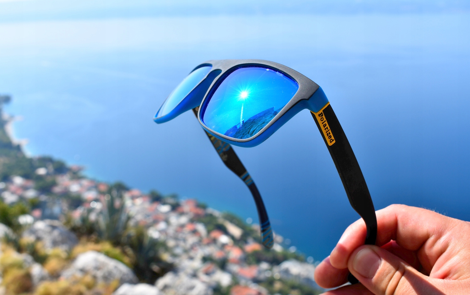 OKULARY PRZECIWSŁONECZNE POLARYZACYJNE LUSTRZANKI - LATO 2024 Model 731