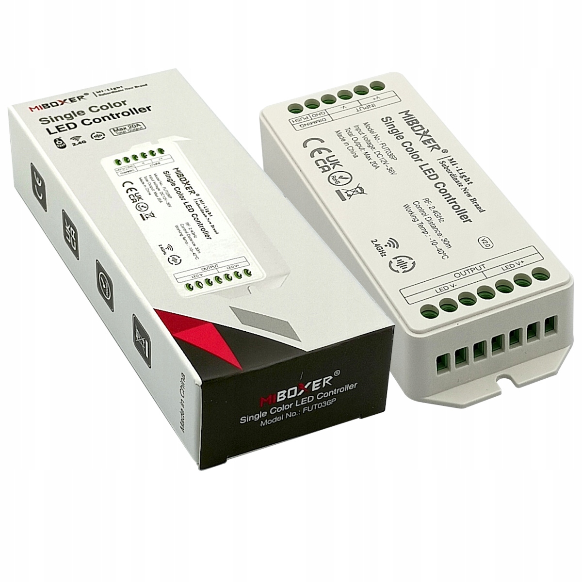 

Milight Sterownik FUT036P 20A Mono Led Strefowy