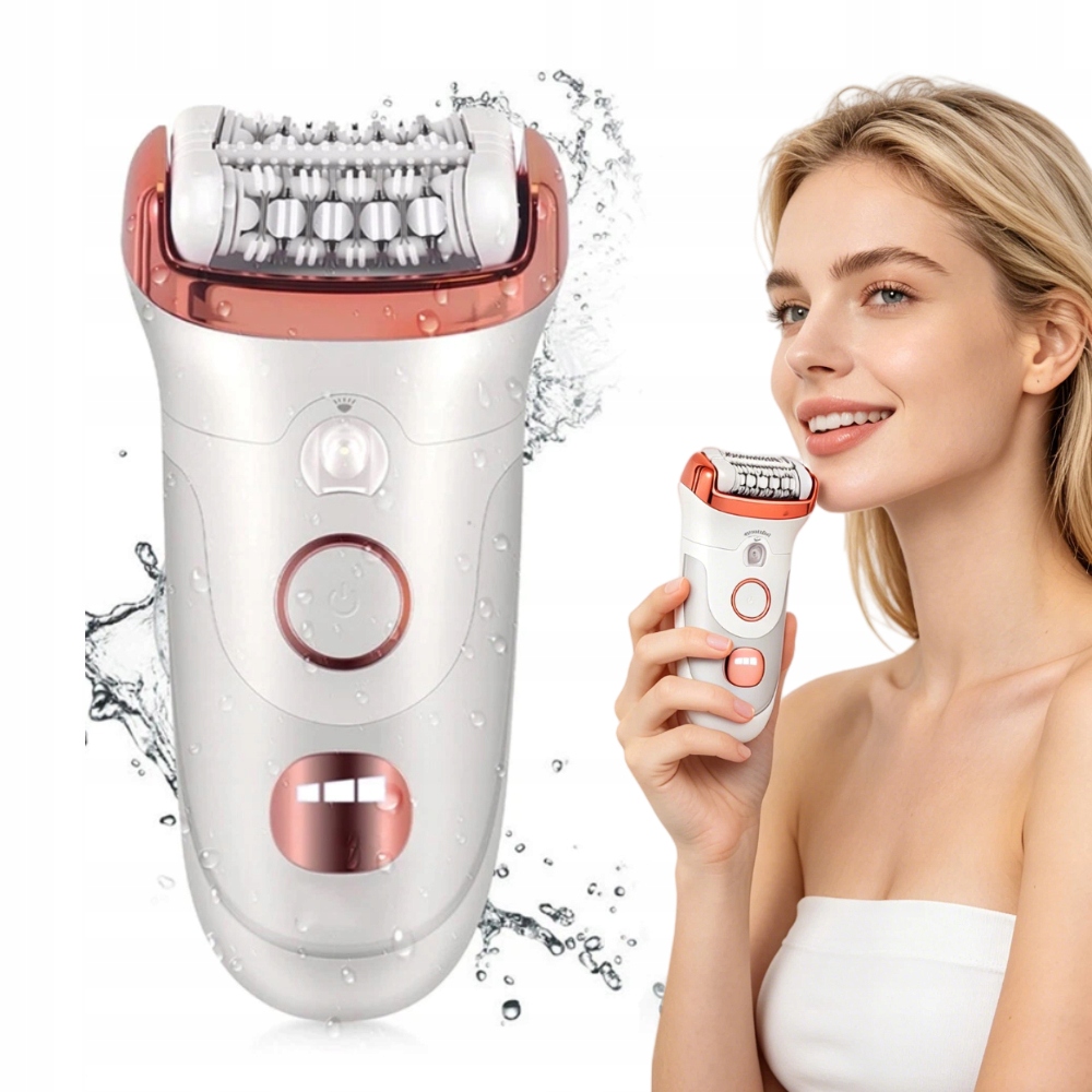 Depilátor Pro Ženy Holicí Strojek Na Nohy, Podpaží, Tělové Bikiny, Peeling
