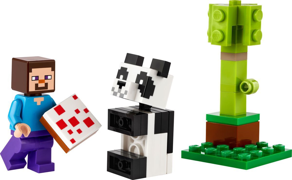 LEGO Minecraft 30672 Steve i mała panda / polybag Marka LEGO