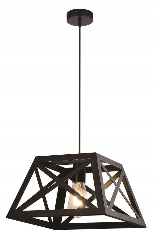 Industriálna závesná lampa čierna E27 Origami 31-78520 Candellux