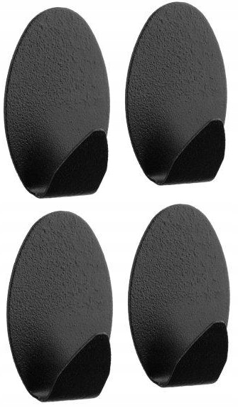 

Wieszak Samoprzylepny Na Ręcznik Czarny Loft 4SZT