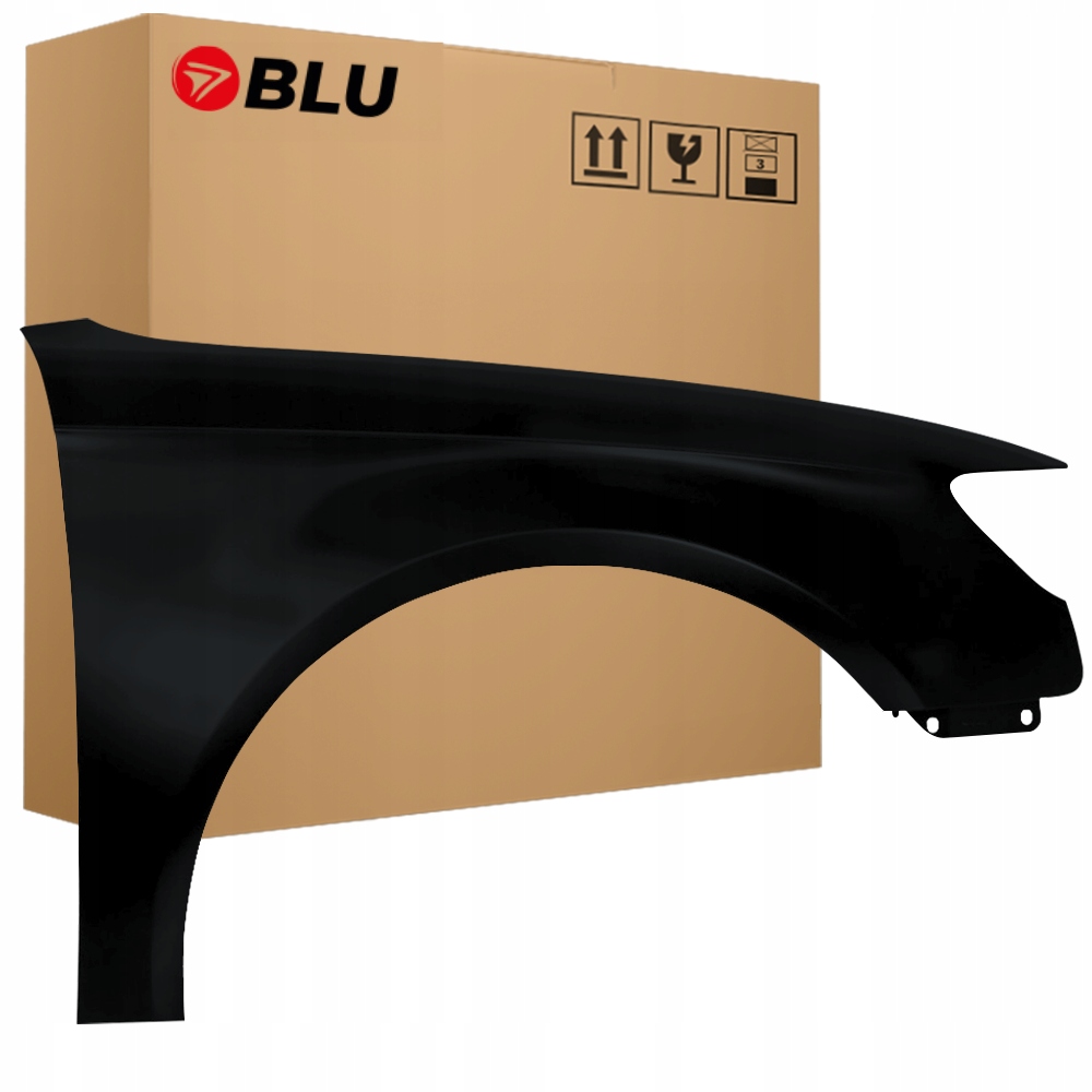 Blu Blatník Audi A3 8V LY9T pravý černý 12-20 přední hatchback sportback
