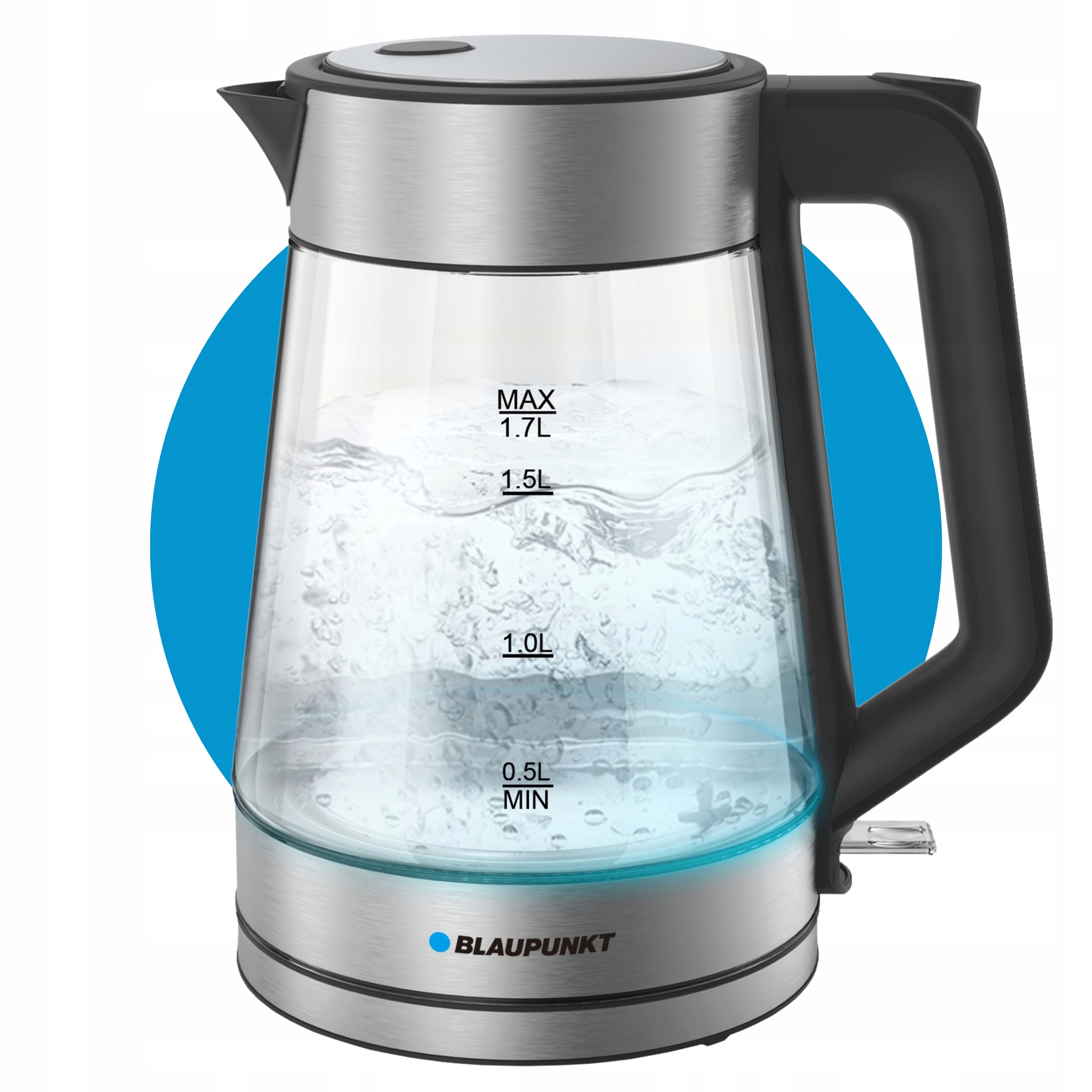 Czajnik elektryczny szklany 1,7 L 2200W Blaupunkt EKG401