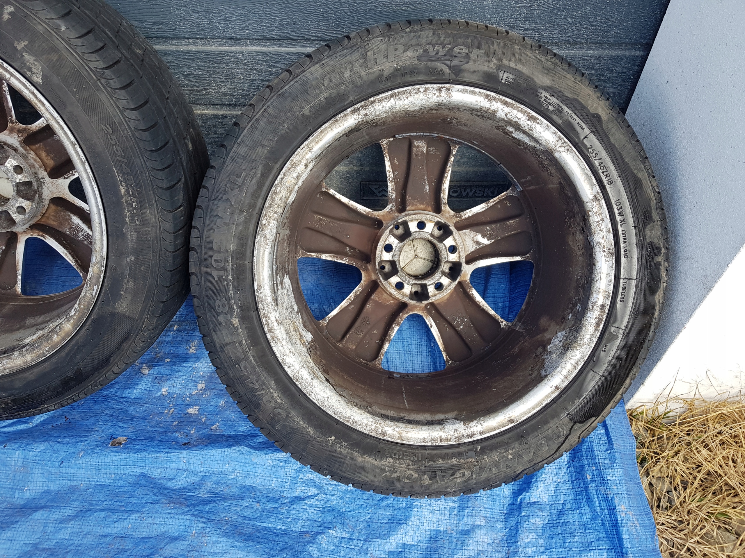MERCEDES W221 wheels disc discs 18''