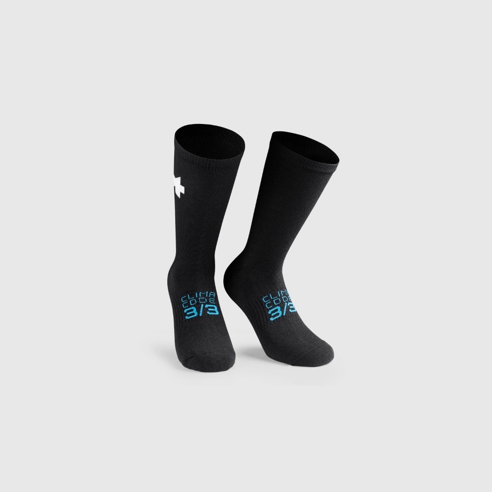 Ponožky Assos P1 Zimní Black Series I [39-42]