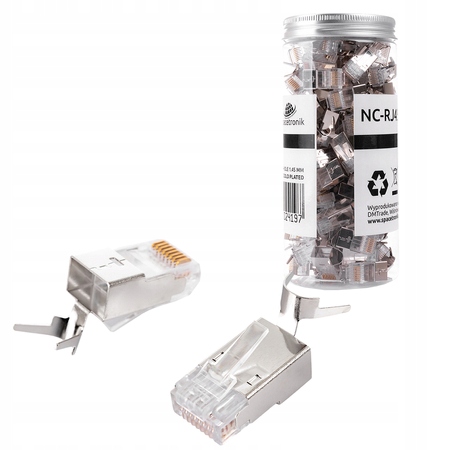 Konektor RJ45 kat. 7 Ftp NC-RJ457FT-16 100ks