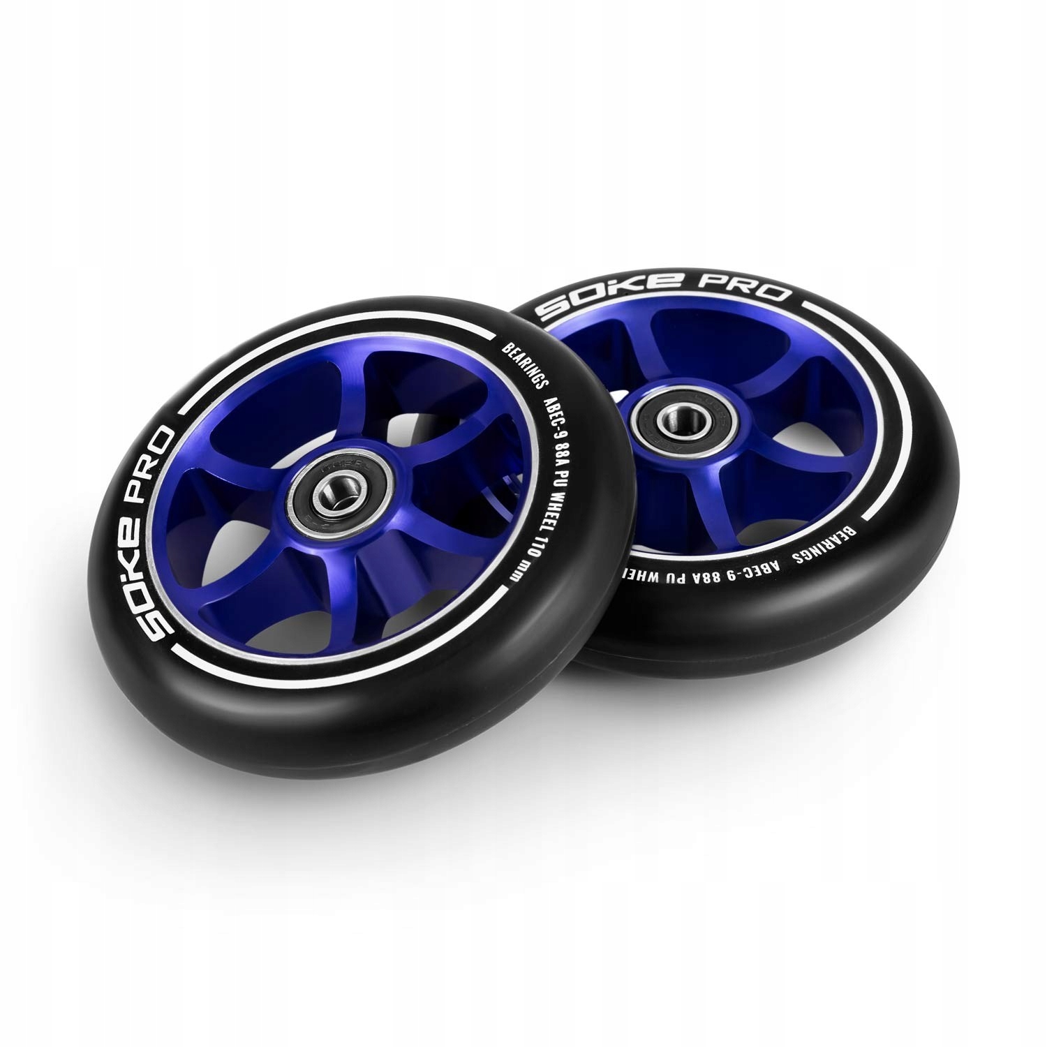 Kółka do hulajnogi 110 mm granatowe 2 szt Liczba sztuk 2 szt.