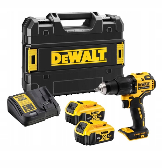 Dewalt DCD709P2T Wiertarko- wkrętarka akumulatorowa 18V Xr, Li-Ion,