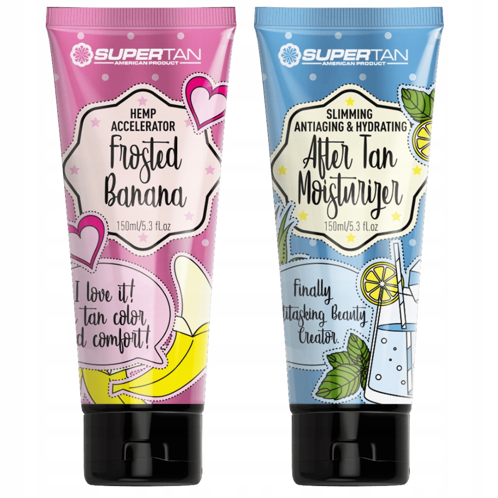 Supertan Frosted Banana 1x 150ml Przyspieszacz Opalania 150ml After