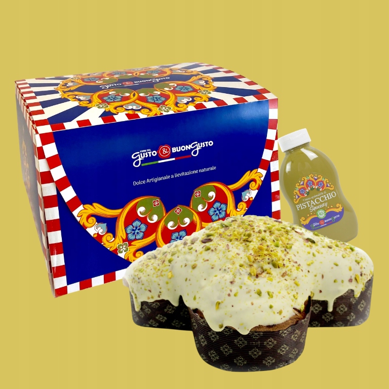 Levně Colomba Pistáciová poleva Přímo z Itálie Tradiční italský koláč