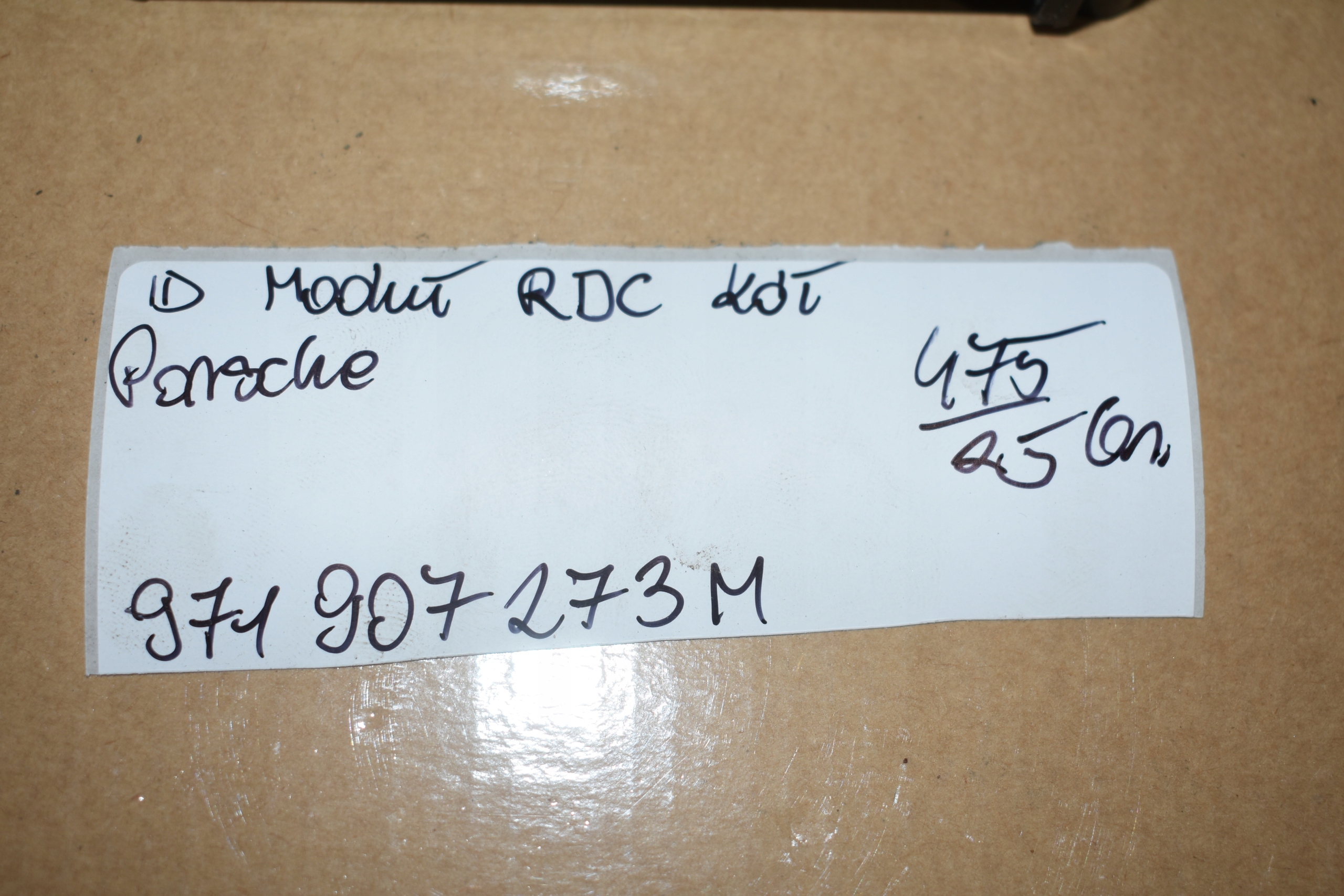IDEALNY Module RDC des roues PORSCHE 1 9