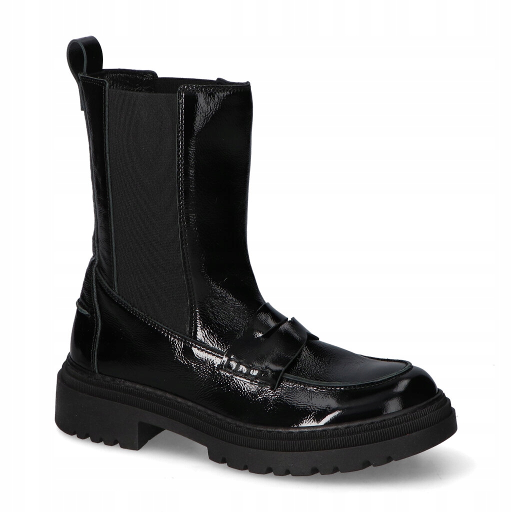 Kotníkové Boty Nessi 22360 Černá 711 naplak 40