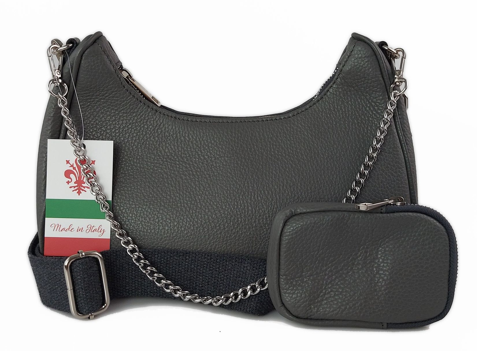 

Włoska listonoszka Vera Pelle,damska przewieszka