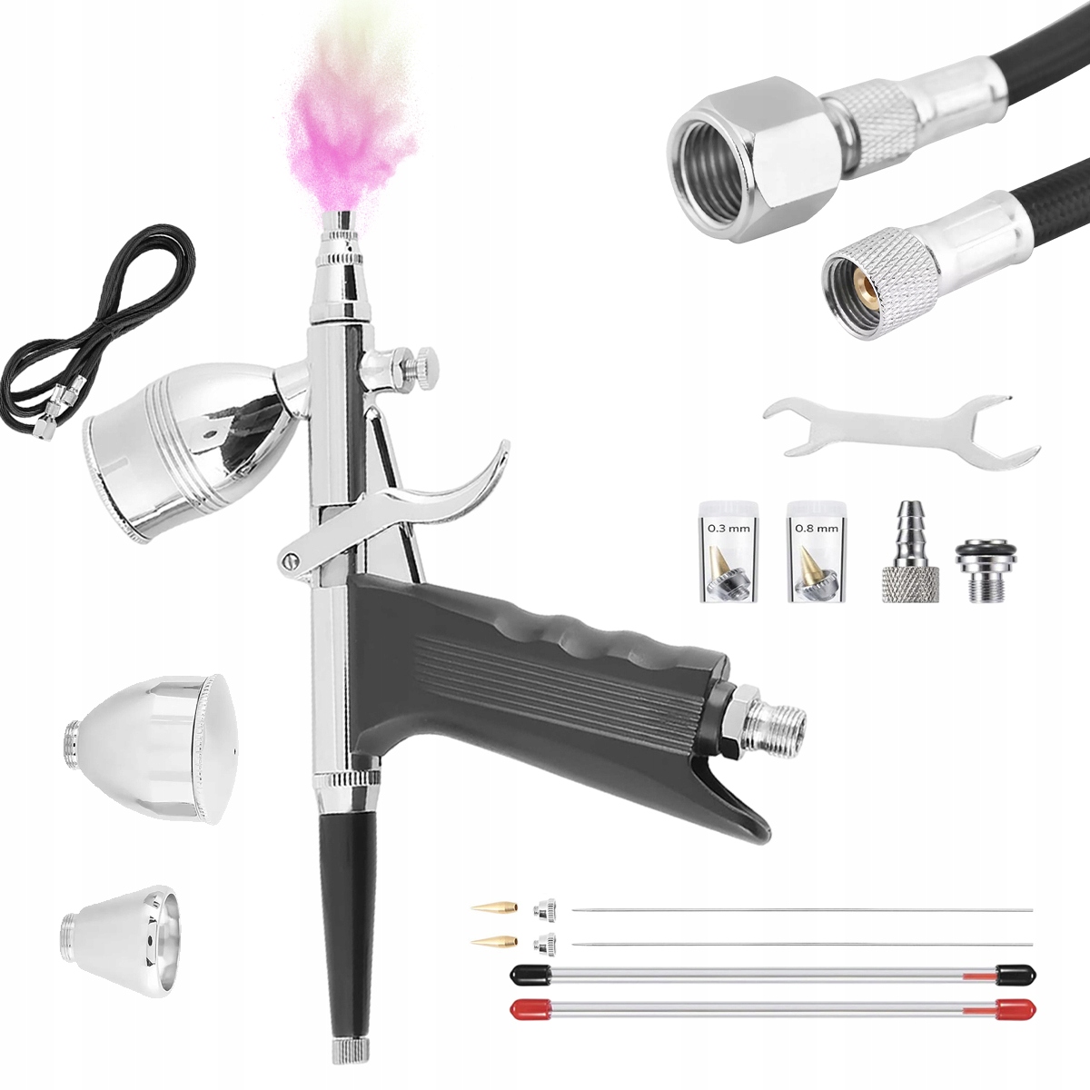 Profesionální Airbrush Pro Líčení, Nehty A Zdobení Dortů