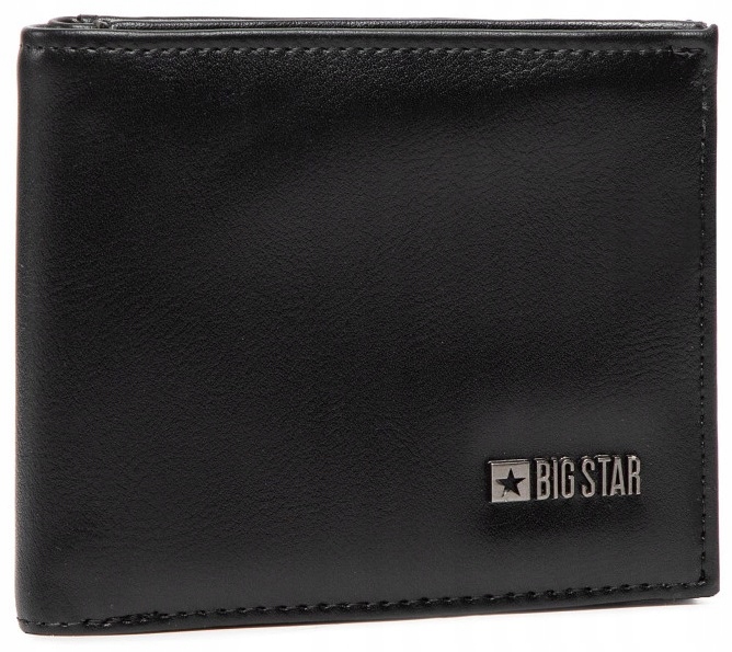 

Portfel Męski Big Star Czarny Skórzany Prezent
