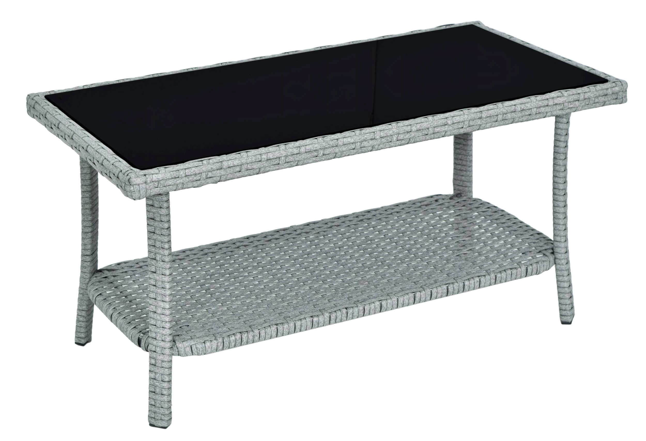 КОМПЛЕКТ САДОВИХ МЕБЛІВ ДИВАННИЙ СТІЛ КРІСЛА САДОВІ МЕБЛІ З ПОЛІ РОТАНГА Сірий колір