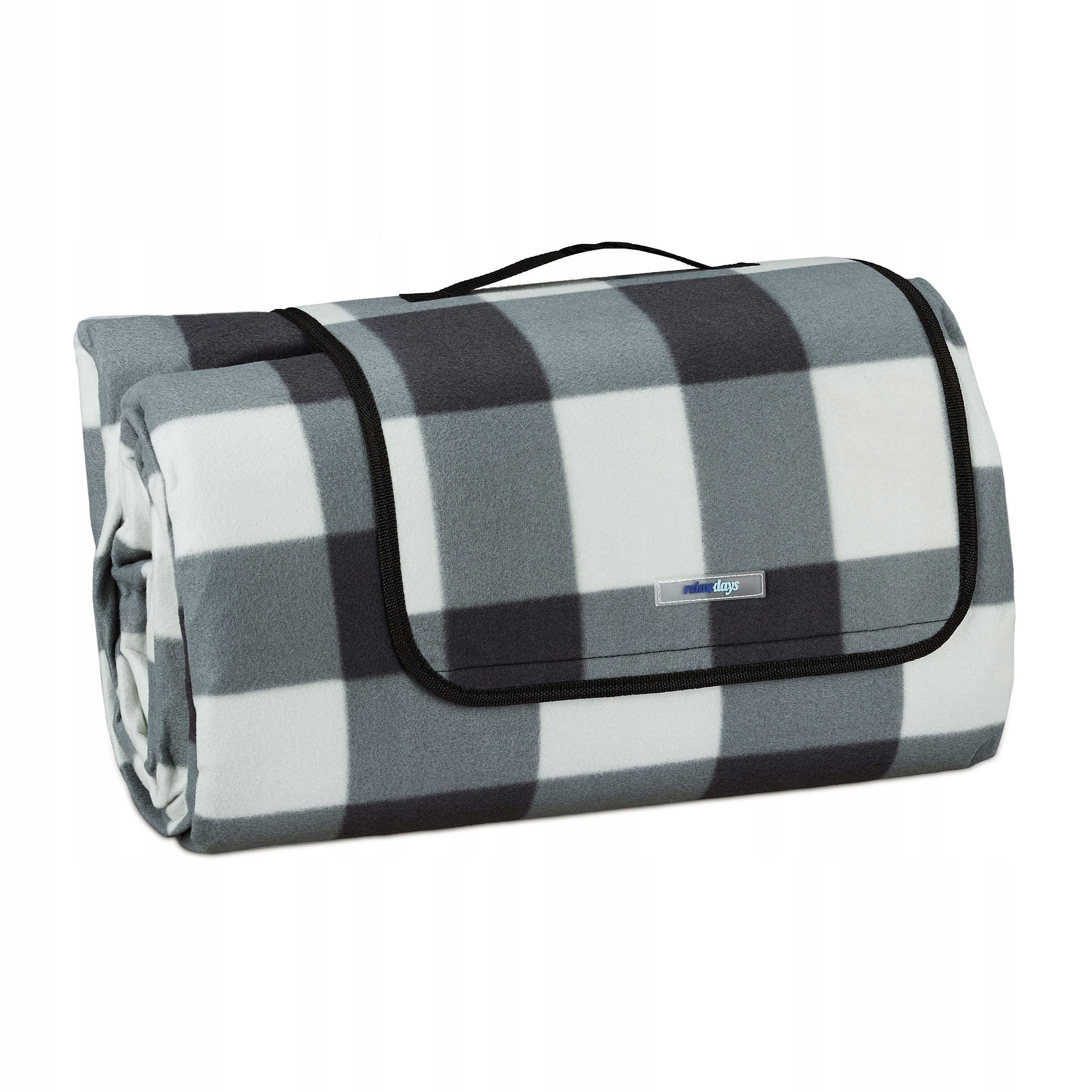 Relaxdays XXL Koc piknikowy, 200x300 cm