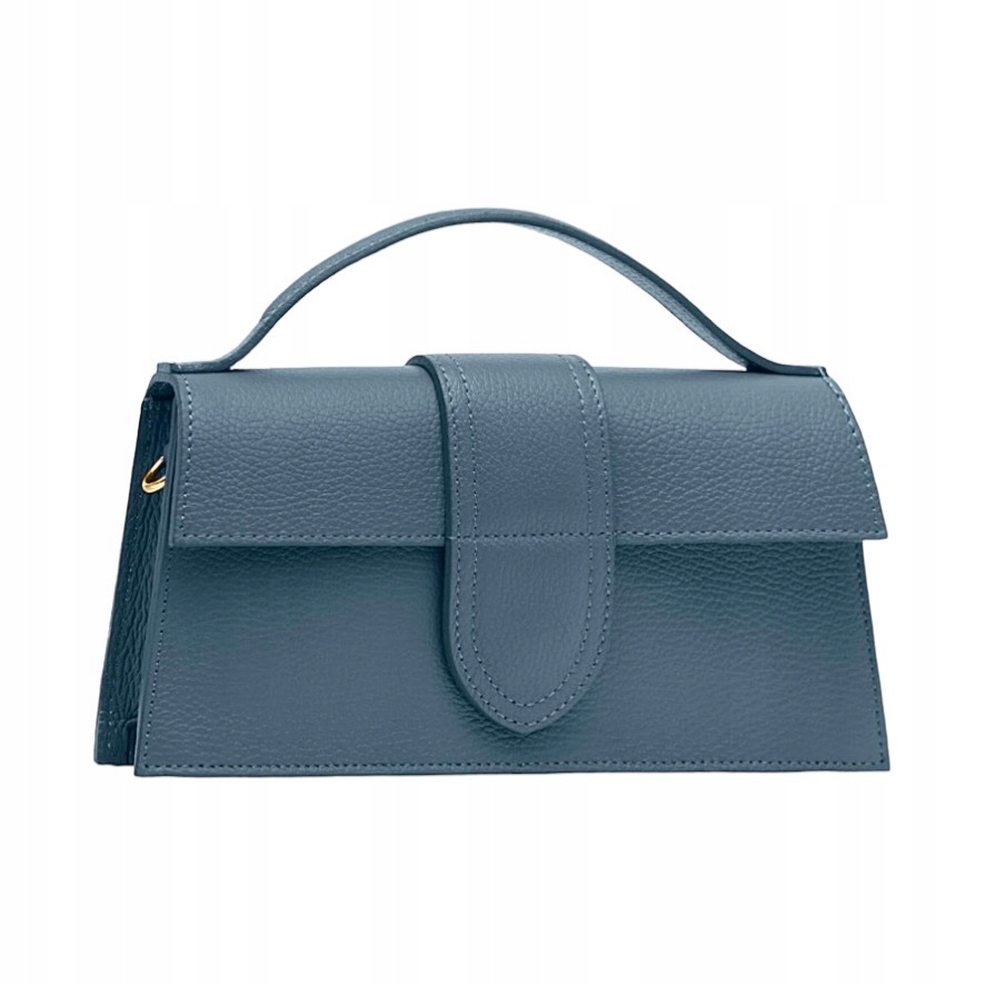 Torebka Kuferek, skóra naturalna Grace Mini Jeans