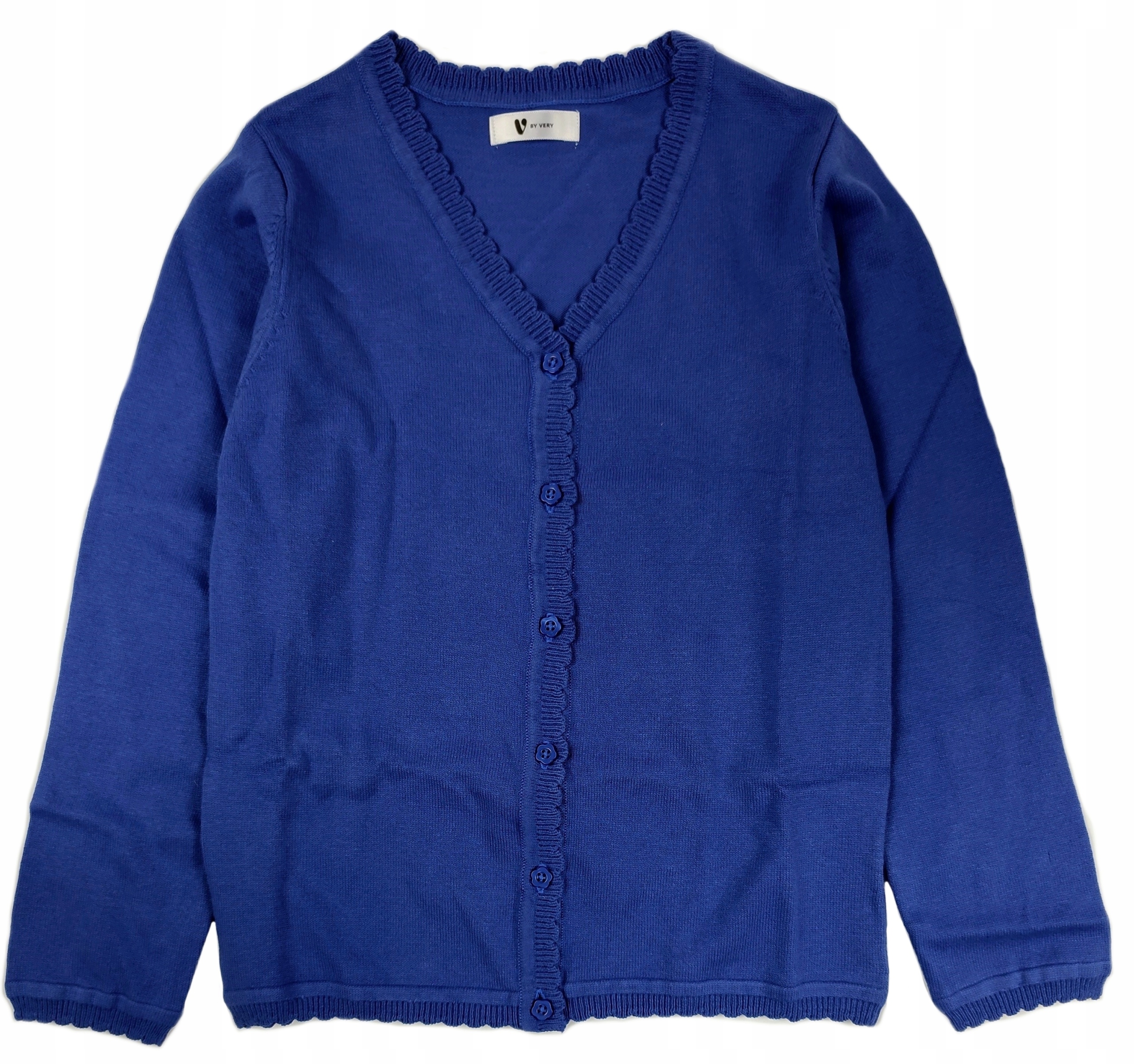 

V by Very rozpinany Sweter niebieski 9-10 134-140