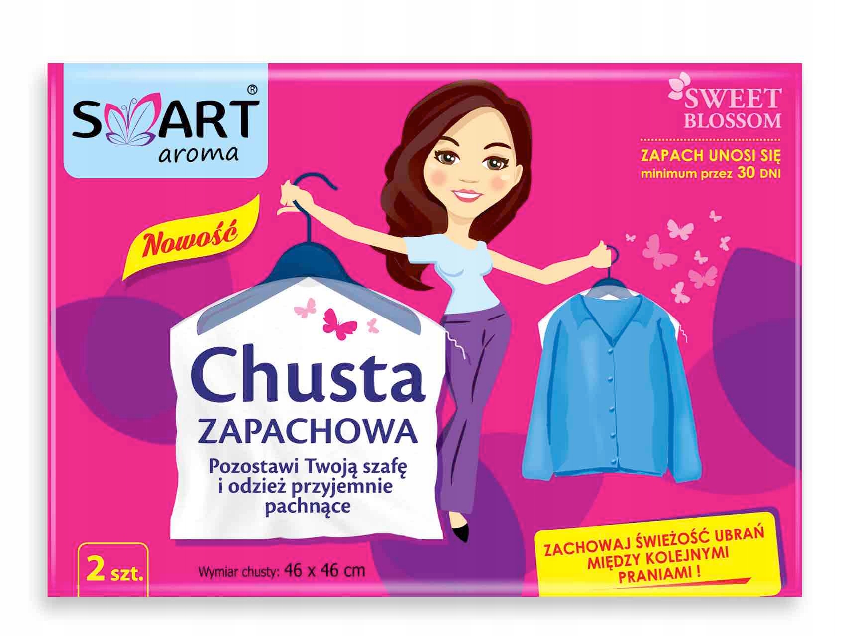 

Smart Aroma chusta zapachowa 2 szt. Sweet Blossom