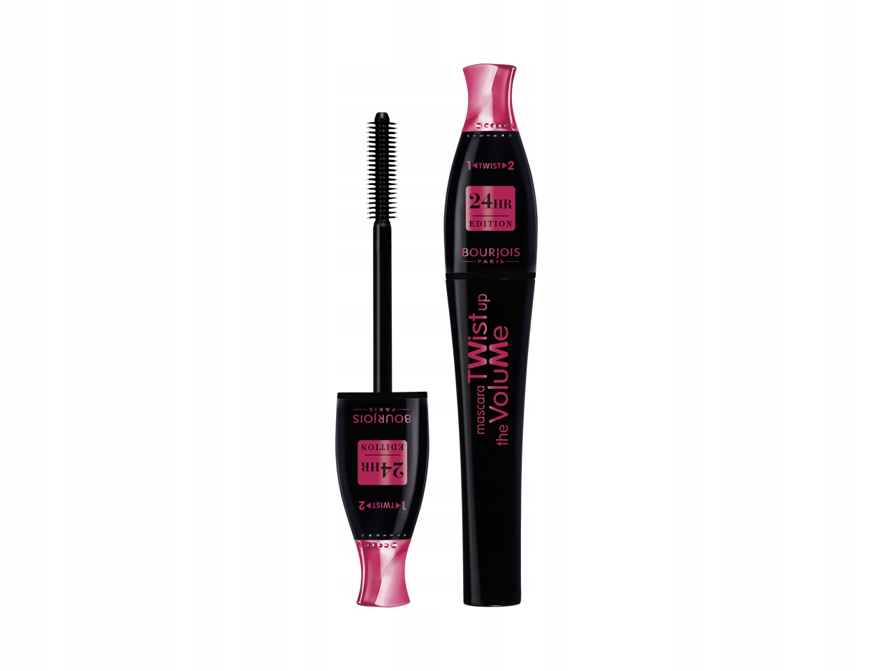 Bourjois Twist Up The Volume Mascara Řasenka Černá 24HR Black 8 ml