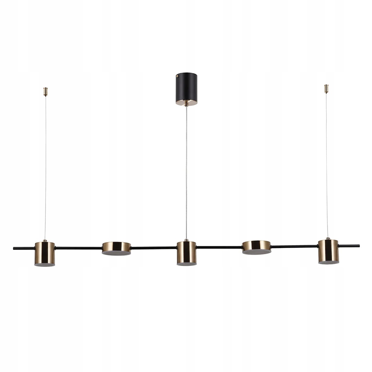 Závěsná lampa Italux Remdal Led moderní mosaz