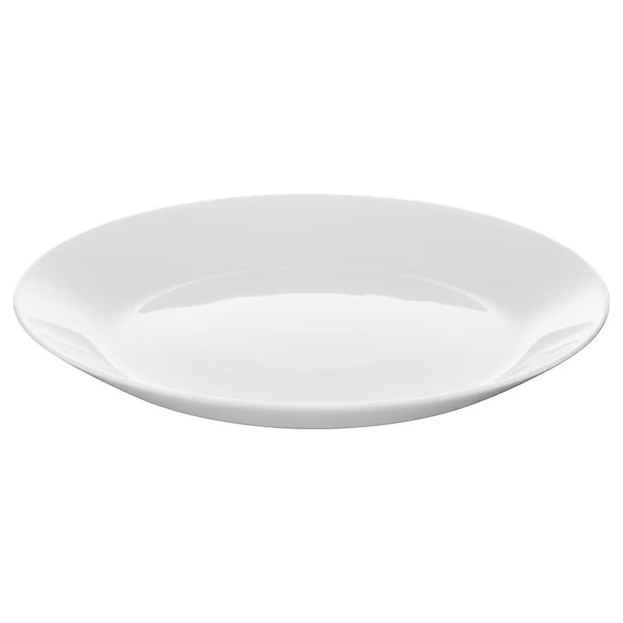 

Ikea Oftast Talerzyk deserowy biały, 19 cm