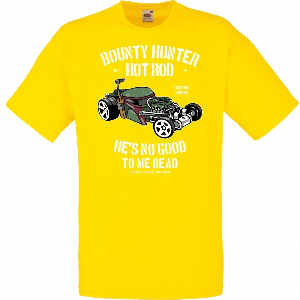 

Koszulka hot rod quad auto militaria XXL żółta jas