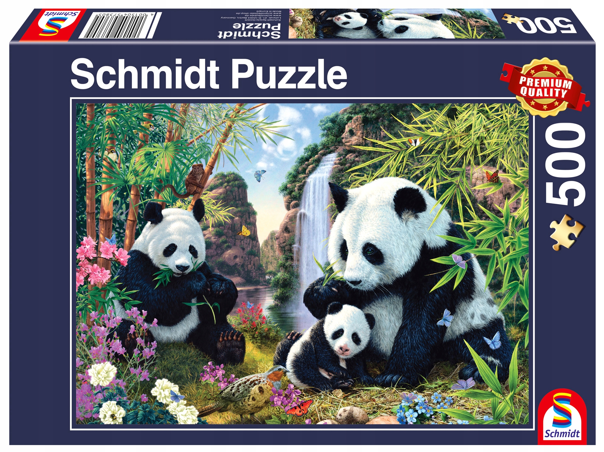 Schmidt PQ Puzzle 500 el Rodzina pand