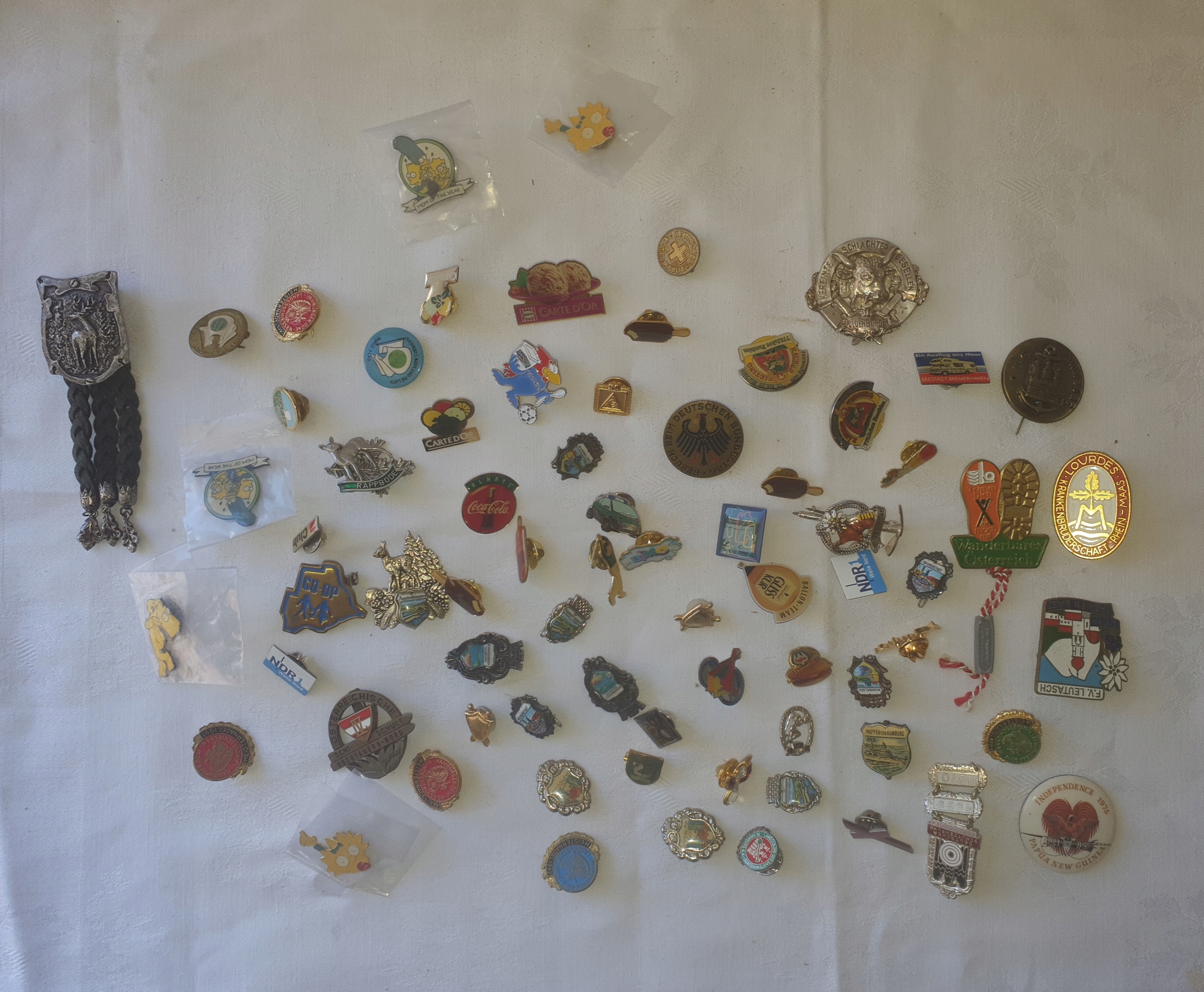 Различные булавки набор