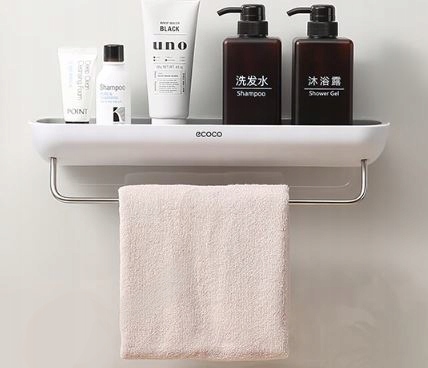 2x PÓŁKA ŁAZIENKOWA WISZĄCA POD PRYSZNIC ECOCO EAN (GTIN) 3664013043620