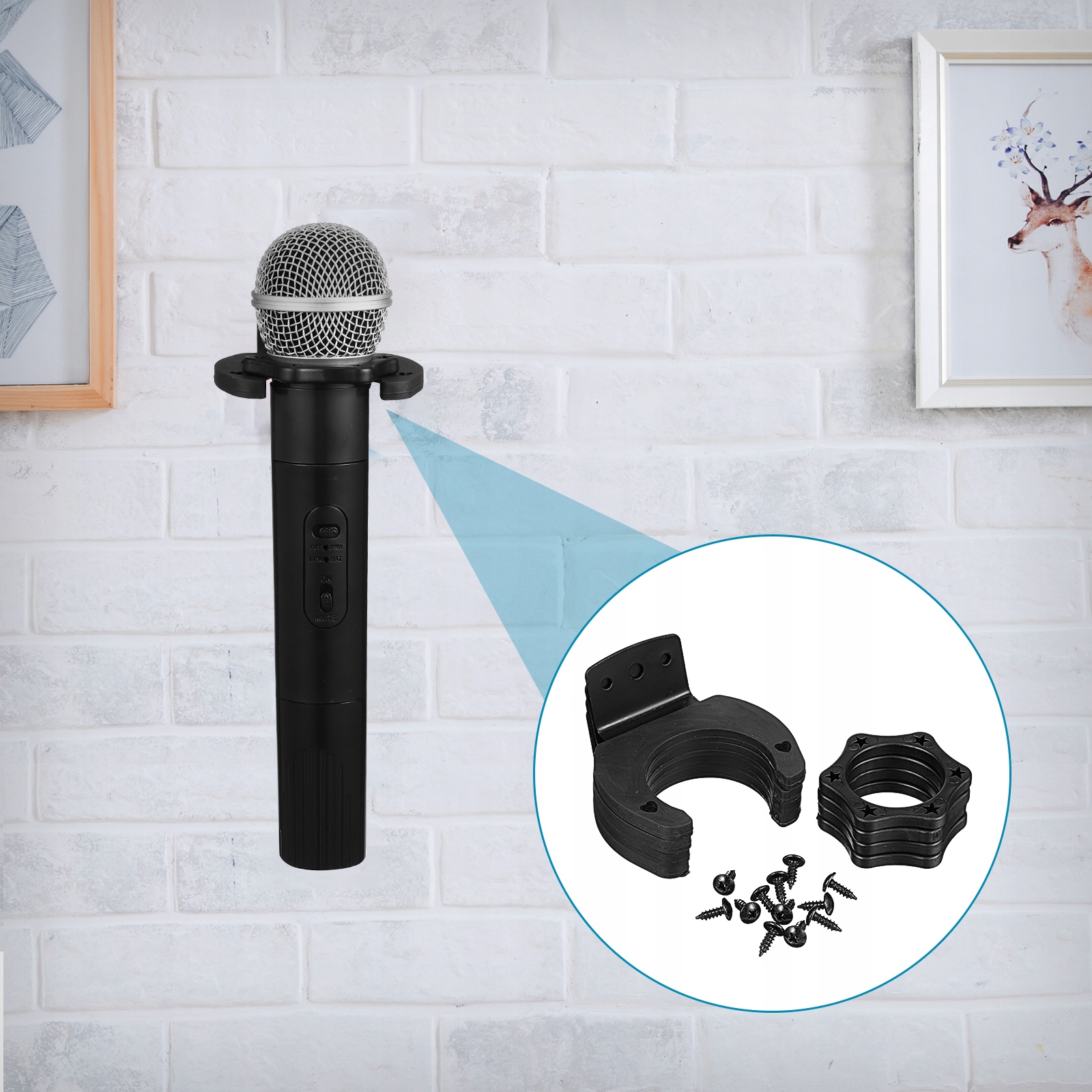 4 zestawy akcesoriów do mikrofonu, w tym Model 51350508